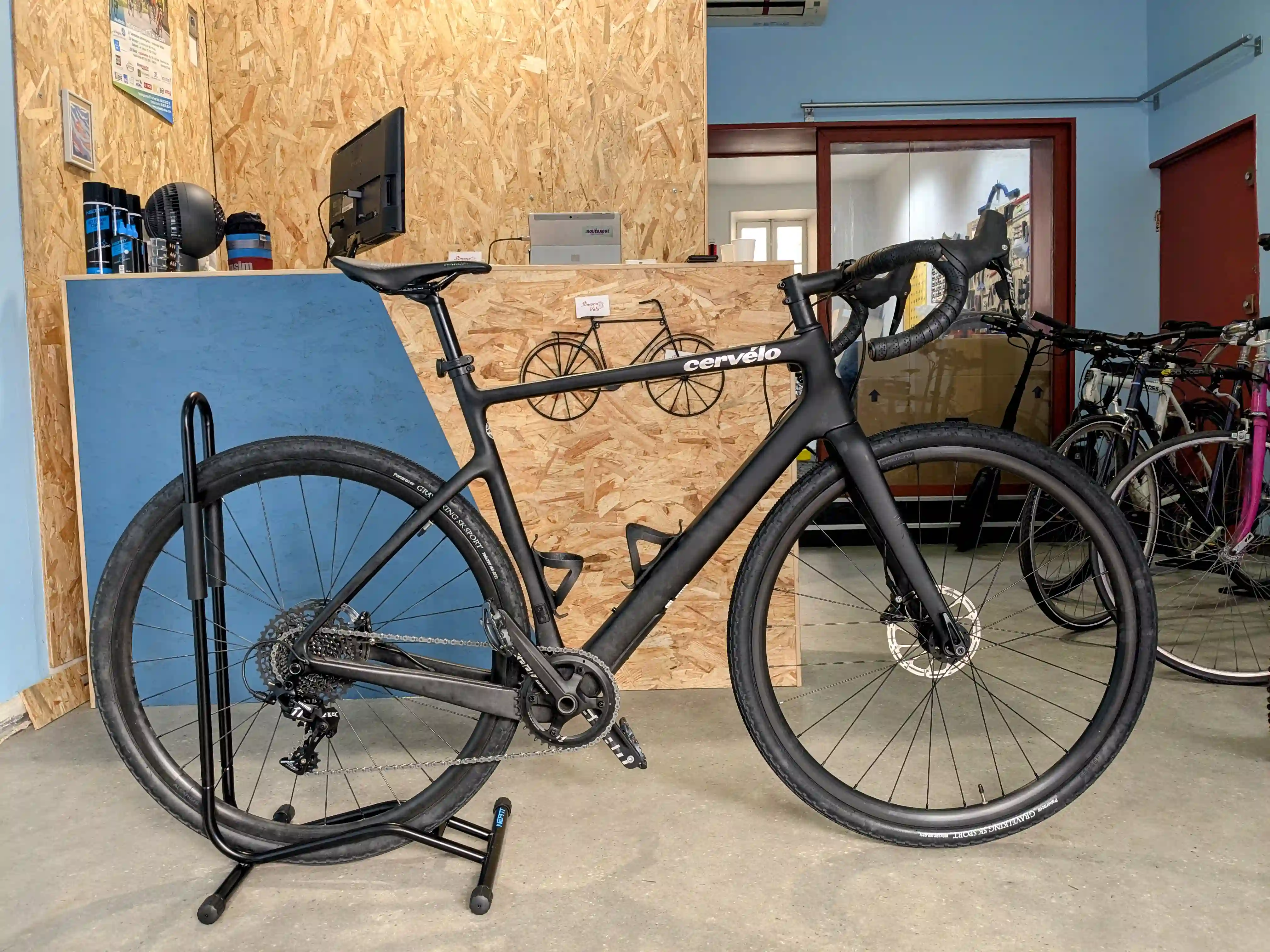 Cervélo Aspéro remplacement dérailleur Marseille